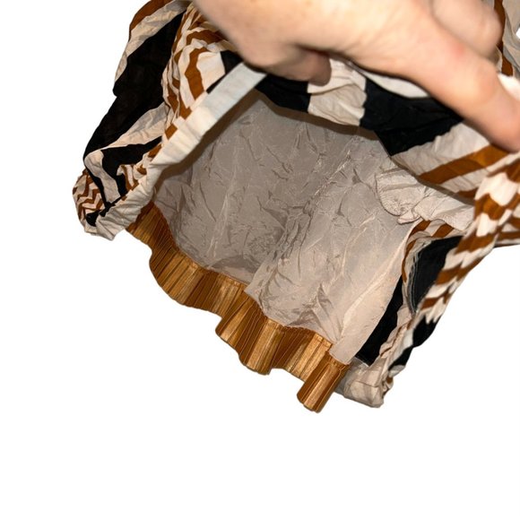 Anthropologie Moulinette Soeurs vetements Womens halter dress mocha blac… - Picture 6 of 6